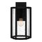 Quoizel Hazel 1-Light Earth Black Outdoor Wall Lantern HAZ8409EK - alternate 2